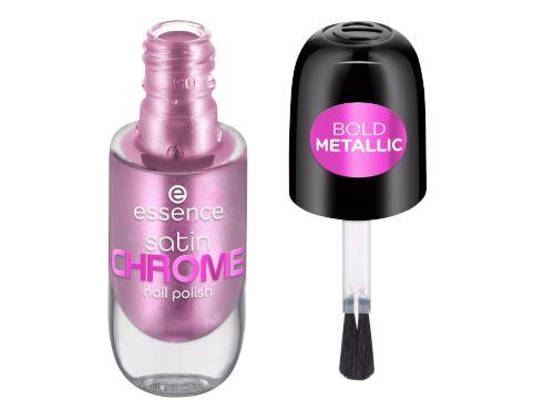 Esmalte de uñas Satin Chrome 02 Artificial Pinktelligence 8ml. Essence