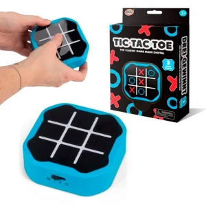 Juego 3 en raya digital Tic Tac Toe Azul