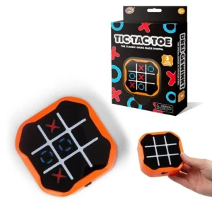 Juego 3 en raya digital Tic Tac Toe Naranja