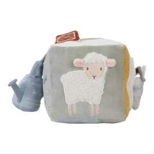 Cubo blandito de actividades Granja Little Dutch
