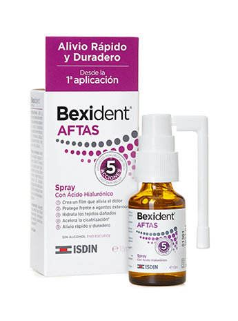 ISDIN | Bexident AFTAS Spray | Aftas difícil acceso | 15 ml
