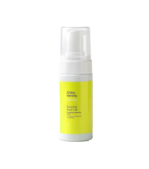 Espuma limpiadora con ácido succínico 1% 100ml. iD Skin Identity