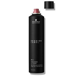 Laca Nº3 de Fijación Fuerte Session Label 500ml. Schwarzkopf