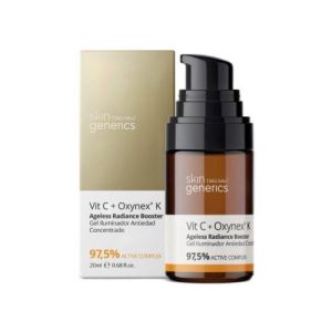 Gel iluminador antiedad concentrado Vit C + Oxynex K 97,5% 20ml. Skin Generics
